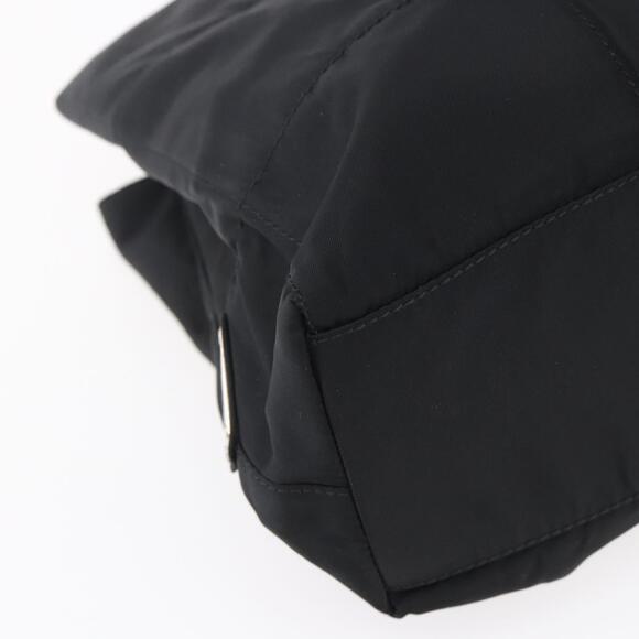 PRADA Tote Bag Nylon Black Silver Auth bs31175 - Picture 14 of 16